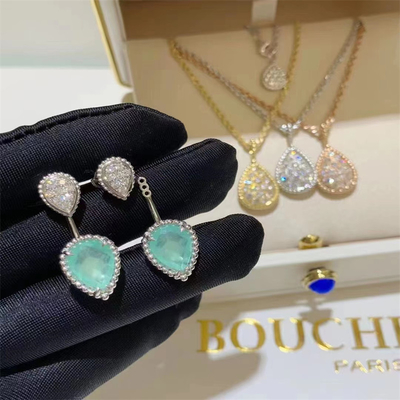 Luxury HK Setting Jewelry High End Custom Diamond  Jewelry