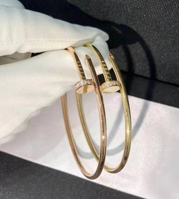 Luxury Custom 18K Gold Diamond Bracelet Original Quality 1pcs MOQ