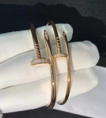 Luxury Custom 18K Gold Diamond Bracelet Original Quality 1pcs MOQ