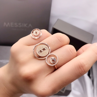 Customized 18K Setting Jewelry 18K Gold Diamond Jewelry Ring