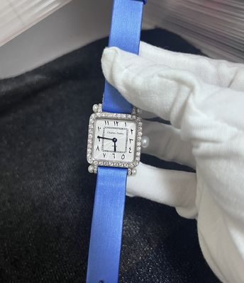 Exquisite Real 18k Gold Diamond Watch