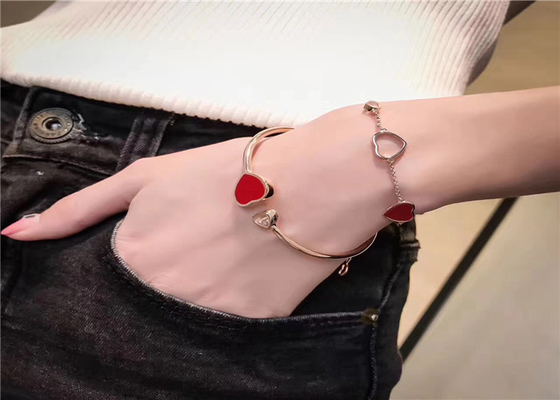 luxury jewelry brands list Elegant Chopard Jewelry , 18K Gold Chopard Happy Hearts Bracelet