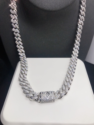 11 Carats 10mm Cuban 30 Inches Hip Hop Necklace 18k Gold Luxury Jewelry Ads