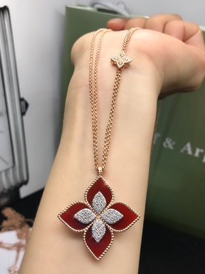 fashion jewelry wholesale 18k Diamond Necklace brand jewelry stores