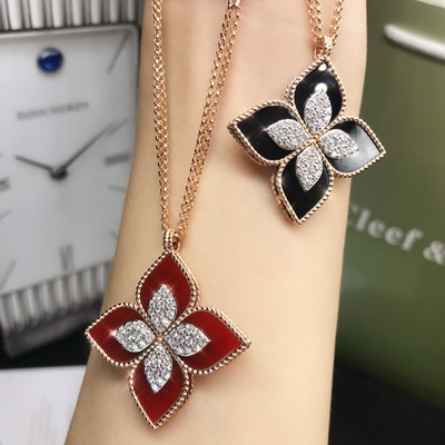 fashion jewelry wholesale 18k Diamond Necklace brand jewelry stores