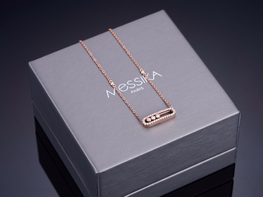 Saddle No Gemstone 18K White Gold Pendant Necklace  jewelry sale