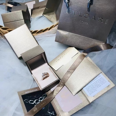  SERPENTI Ring jewelry brand ambassador instagram Custom real gold diamond ring