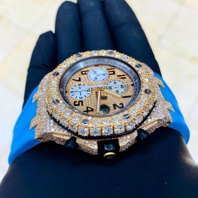 Vvs Moissanite Iced Out Watches Luxury Watch Brands Jewelry Making