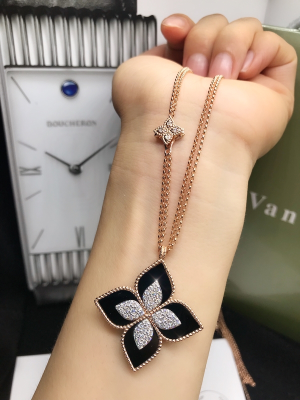 fashion jewelry wholesale 18k Diamond Necklace brand jewelry stores